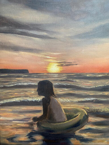 Ternate Cavite 2025, Oil on canvas